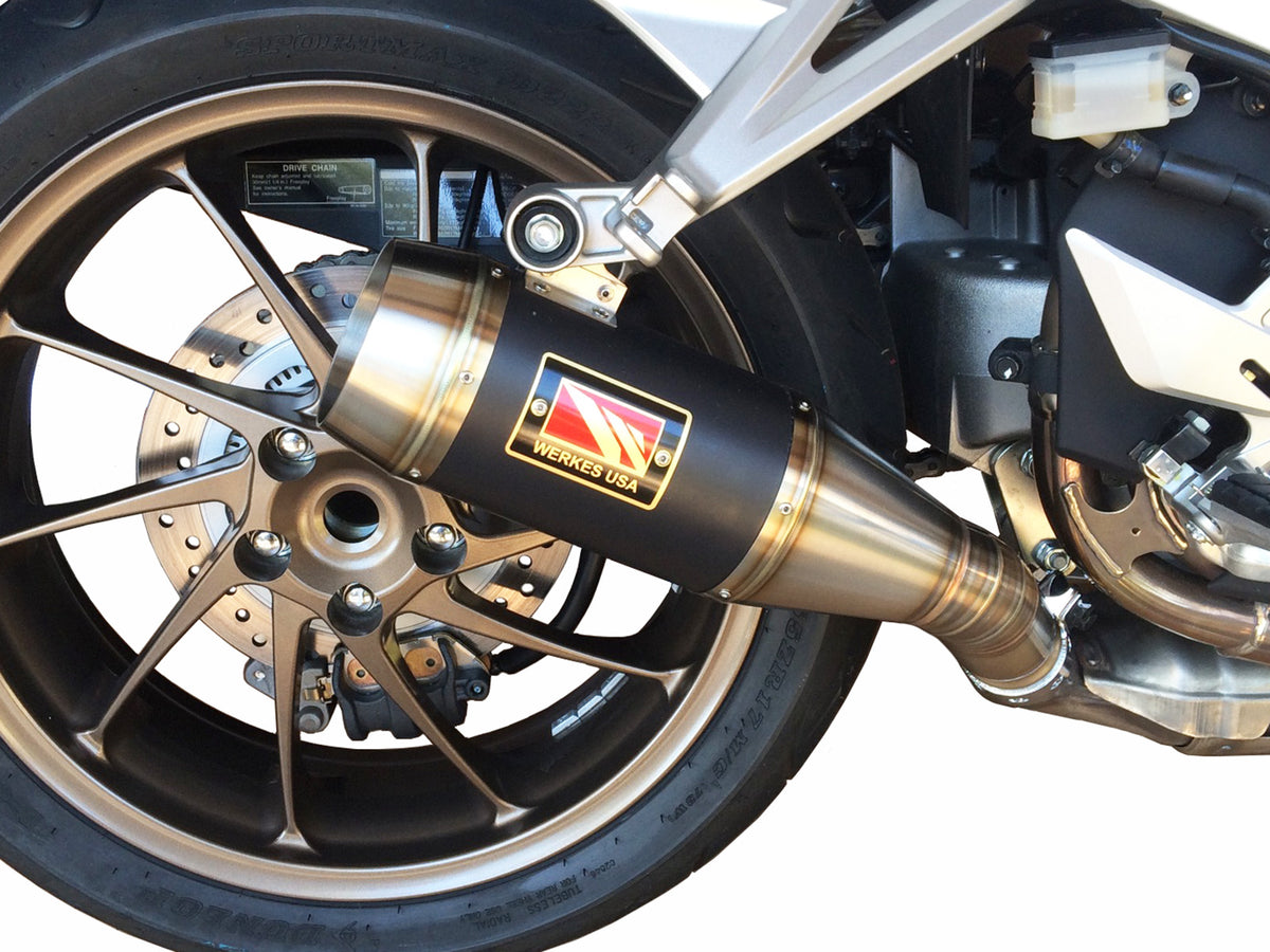 Honda VFR800 Interceptor Slip-On Exhaust | 2014+